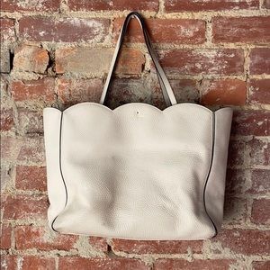 Kate Spade nude tote bag